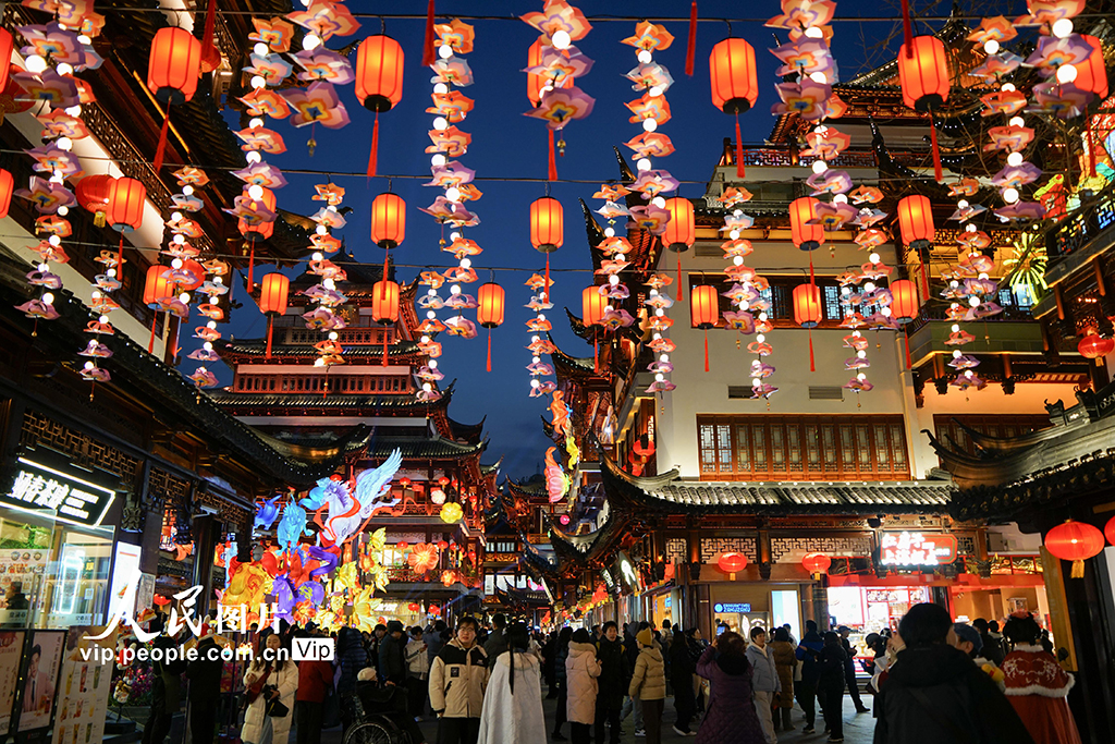 上海：豫園馬年燈會流光溢彩【3】