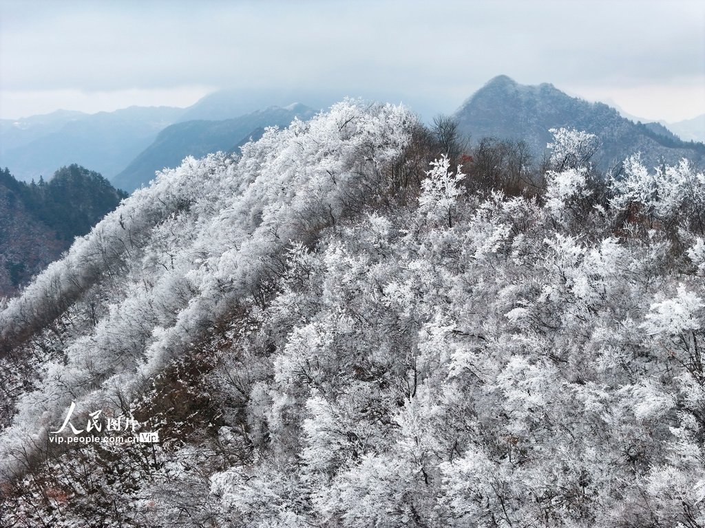 安徽岳西：大別山雪凇美如畫【2】