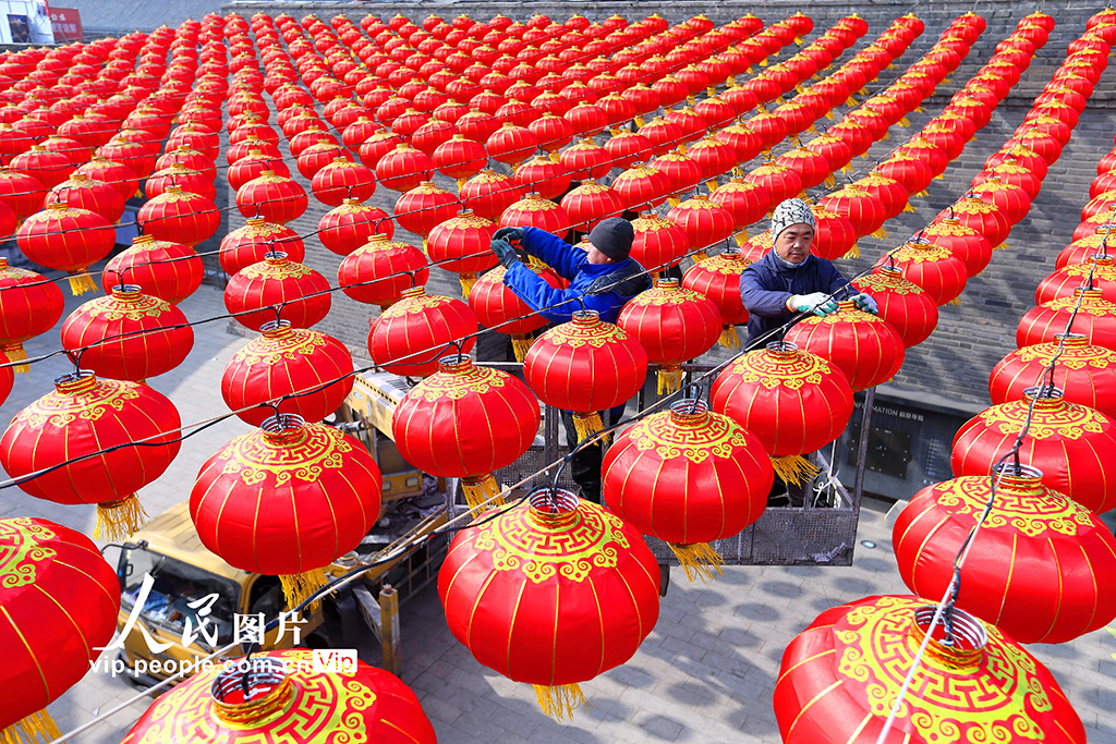 山东青岛：装扮古城迎新春【2】