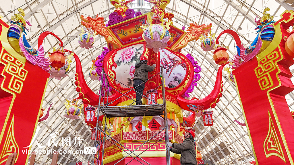 山东青岛：制花灯 迎新春【3】