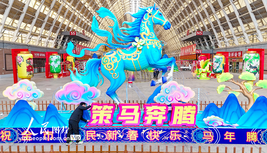 山东青岛：制花灯 迎新春【5】