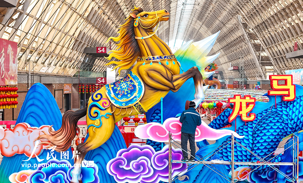 山东青岛:制花灯 迎新春【9】