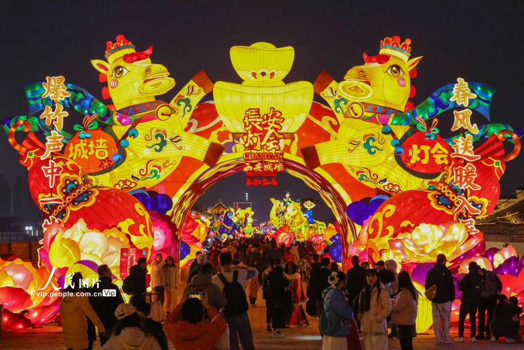 陝西西安：璀璨花燈迎客來【2】