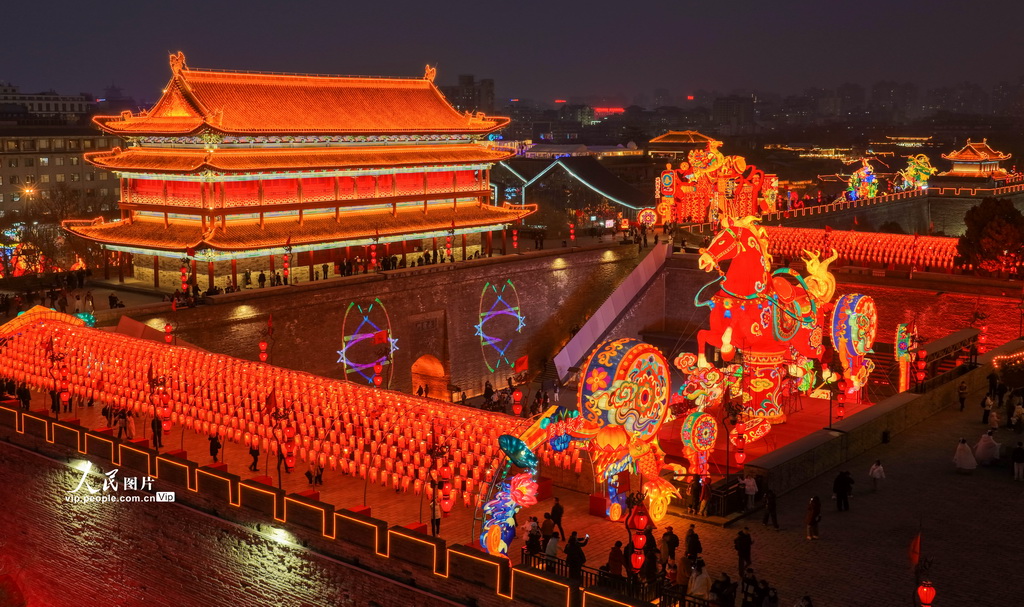 陝西西安：璀璨花燈迎客來【7】