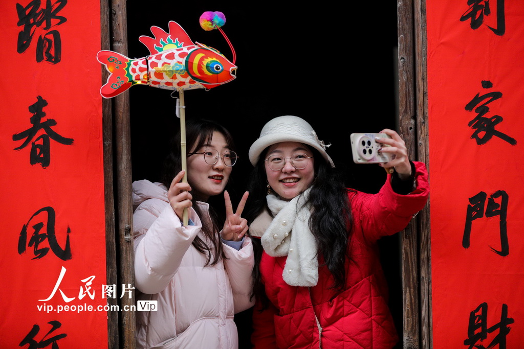 安徽歙县：古村年味浓【6】