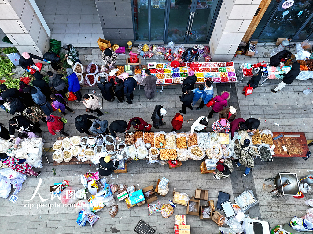江西赣江新区:周末集市年味浓【3】