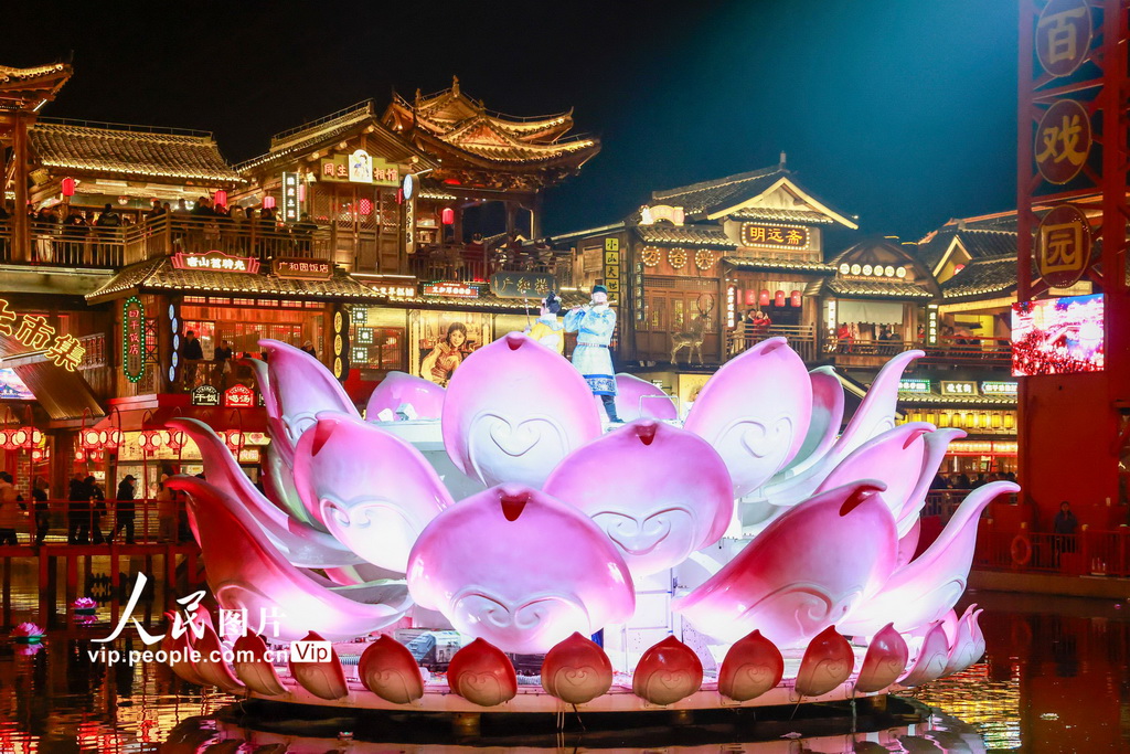 河北唐山:灯火璀璨耀老街 民俗欢腾迎八方客【6】