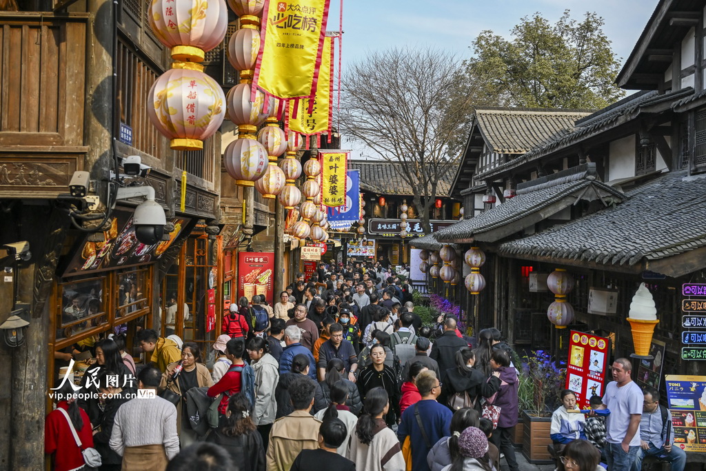 四川成都:年味浓 人如潮【4】