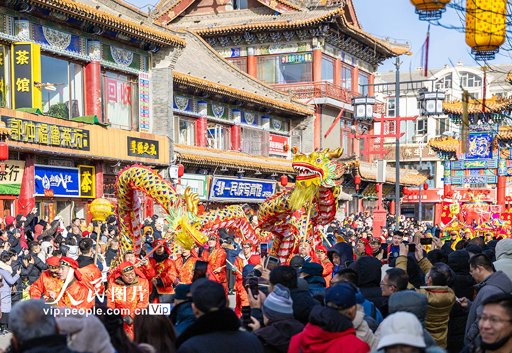 內蒙古呼和浩特：文化廟會賀新春【7】