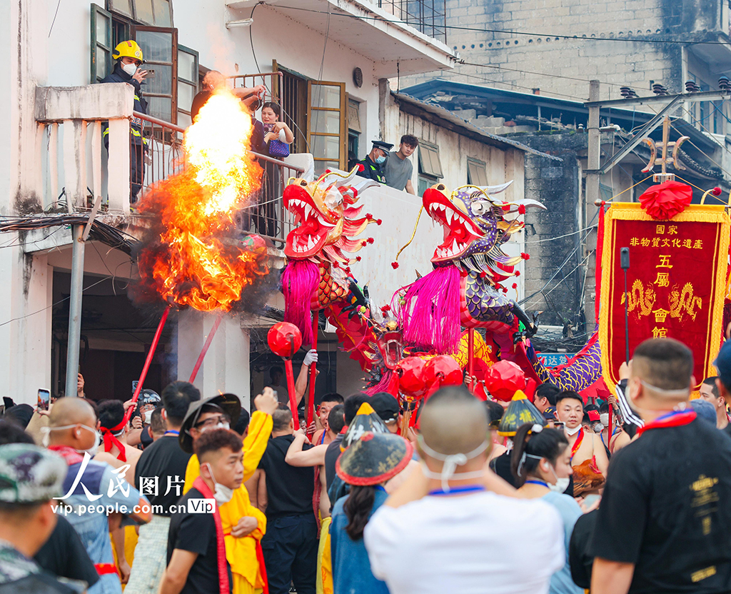 广西宾阳：炮龙起舞【5】