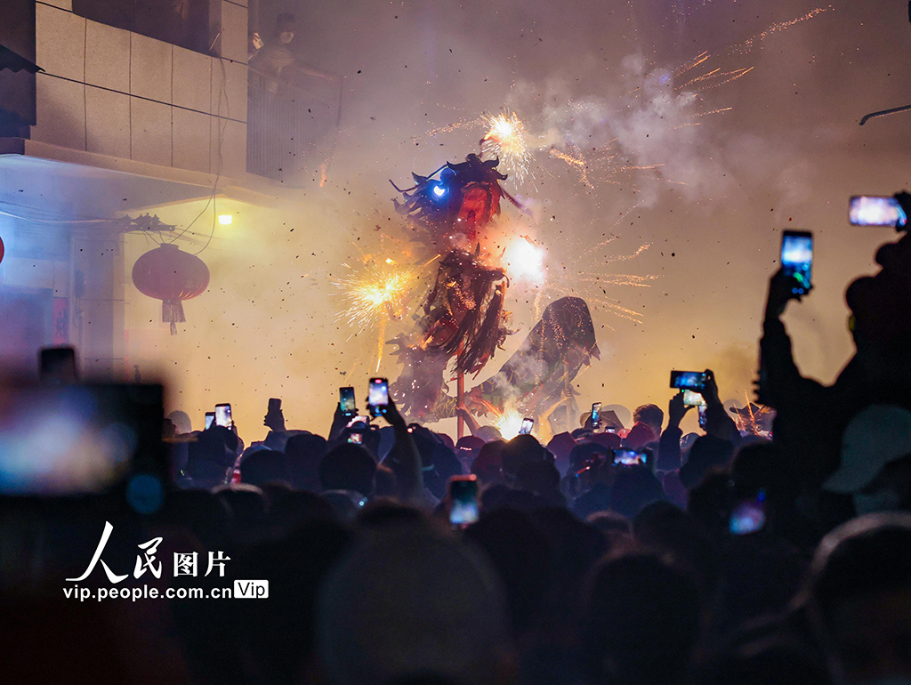 广西宾阳：炮龙起舞【6】