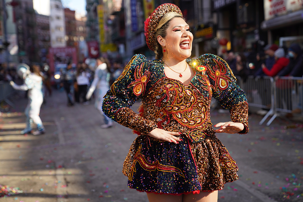 纽约举行巡游活动庆祝农历新年【7】