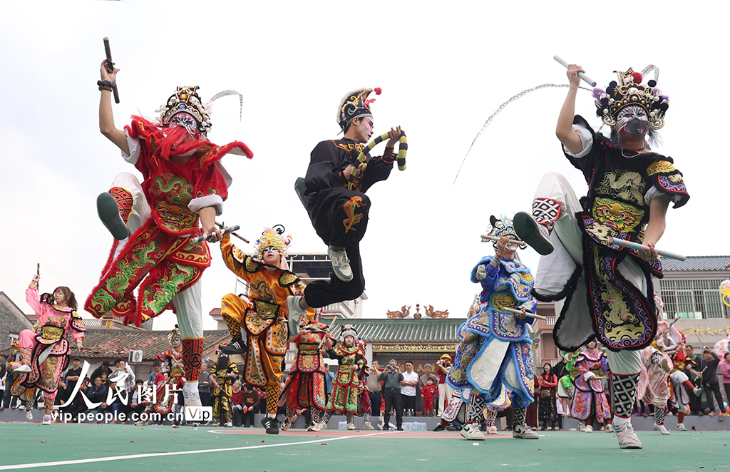 廣東鶴山：鄉村廟會展“非遺”【5】