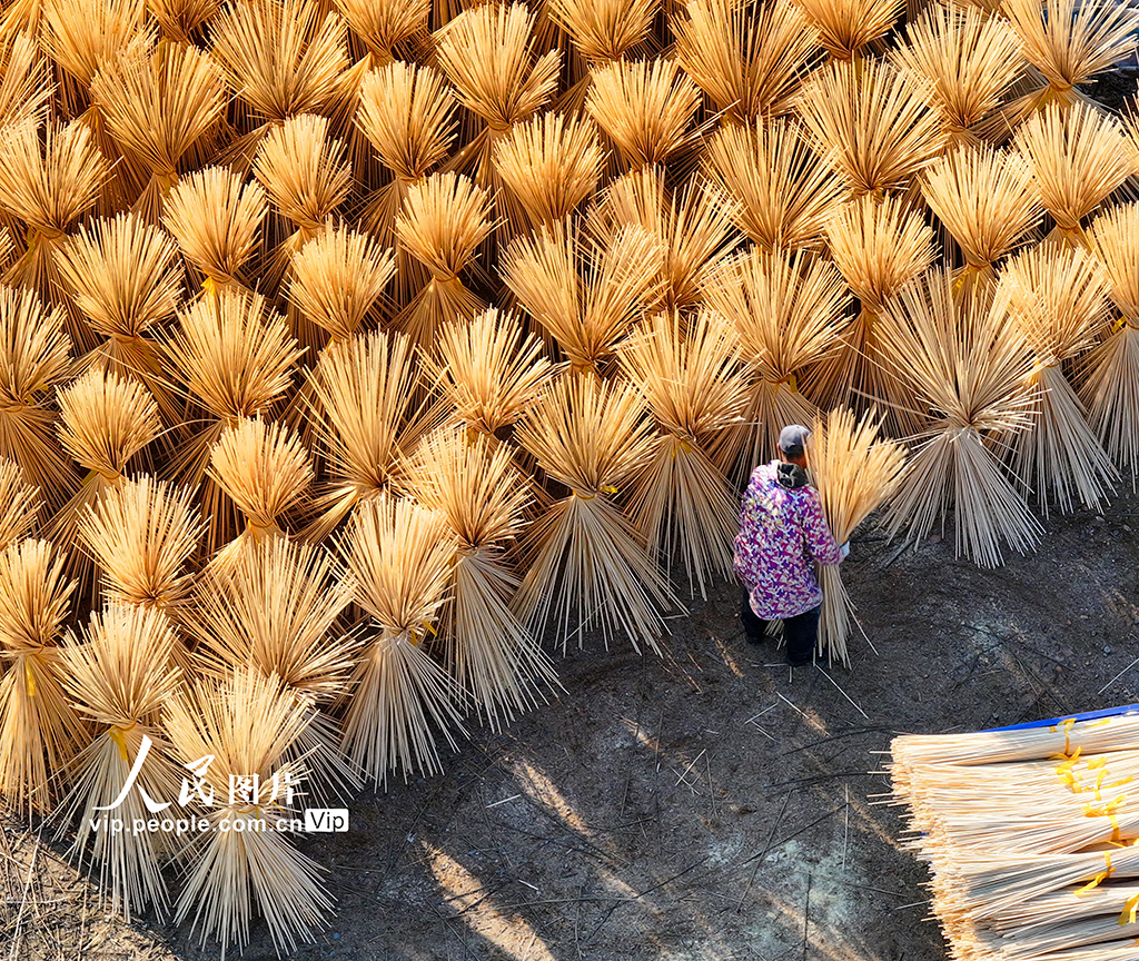 江西泰和：晾晒竹制品【3】