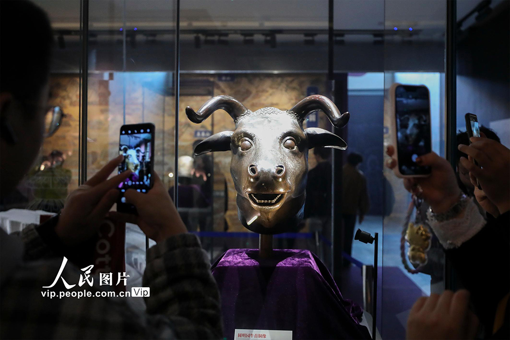 河南洛陽：“圓明園獸首暨海外回流文物特展”舉行【2】