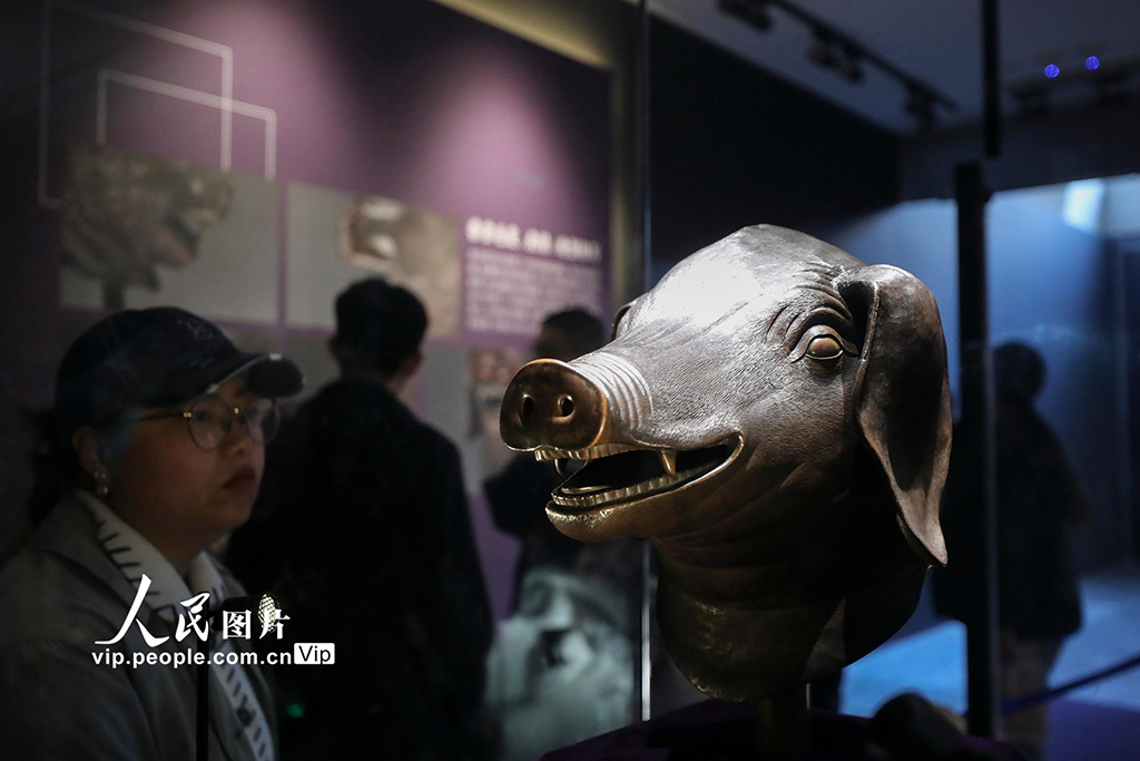 河南洛陽:“圓明園獸首暨海外回流文物特展”舉行【8】