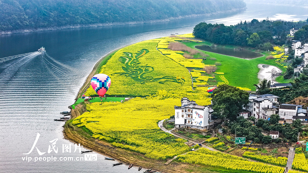 安徽歙县：新安江画廊春光美【3】