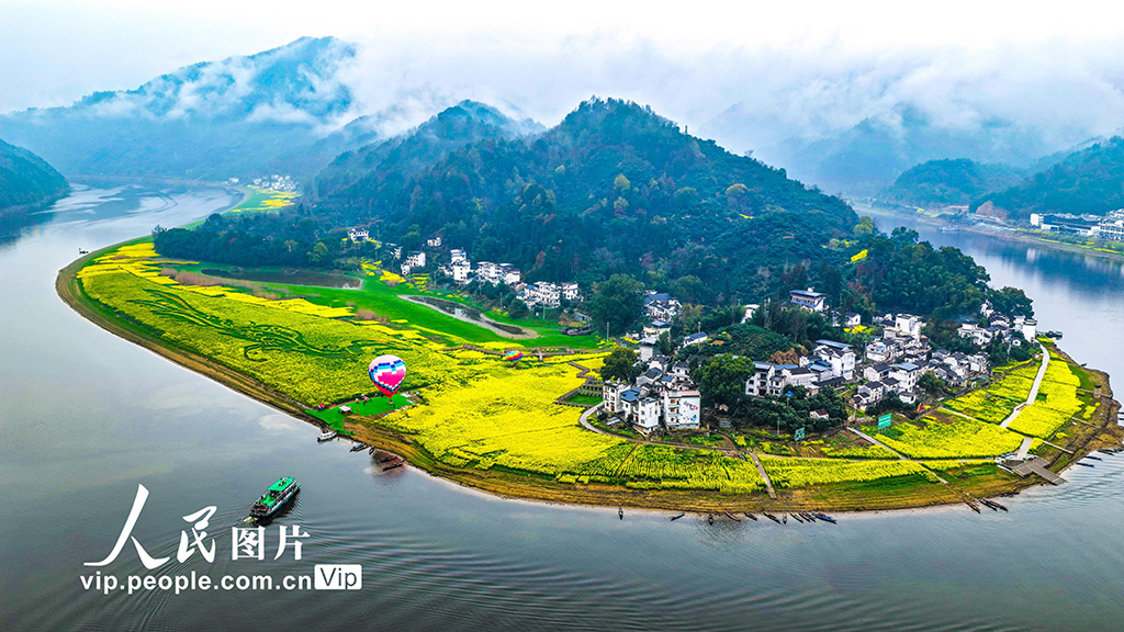 安徽歙县：新安江画廊春光美【6】