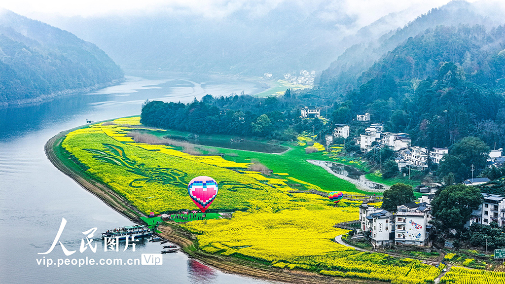 安徽歙县：新安江画廊春光美【7】