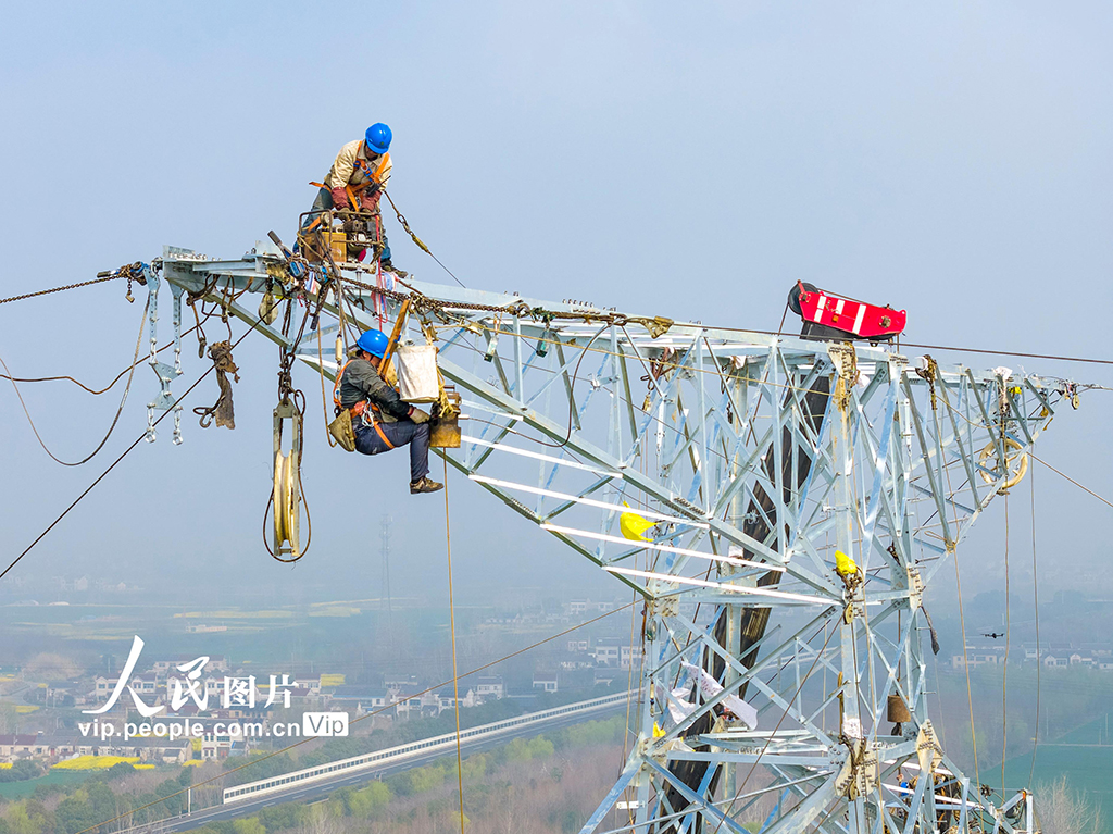 江苏南京：电网升高改造【2】