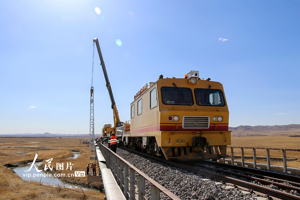 內蒙古錫林郭勒盟：太錫鐵路建設有序推進【8】