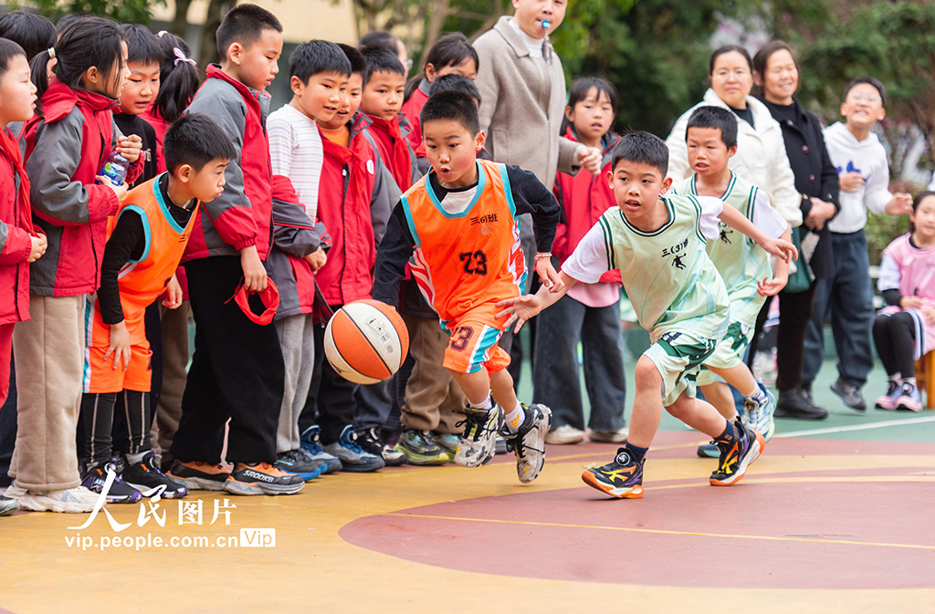 贵州天柱:篮球少年 赛场争锋【2】