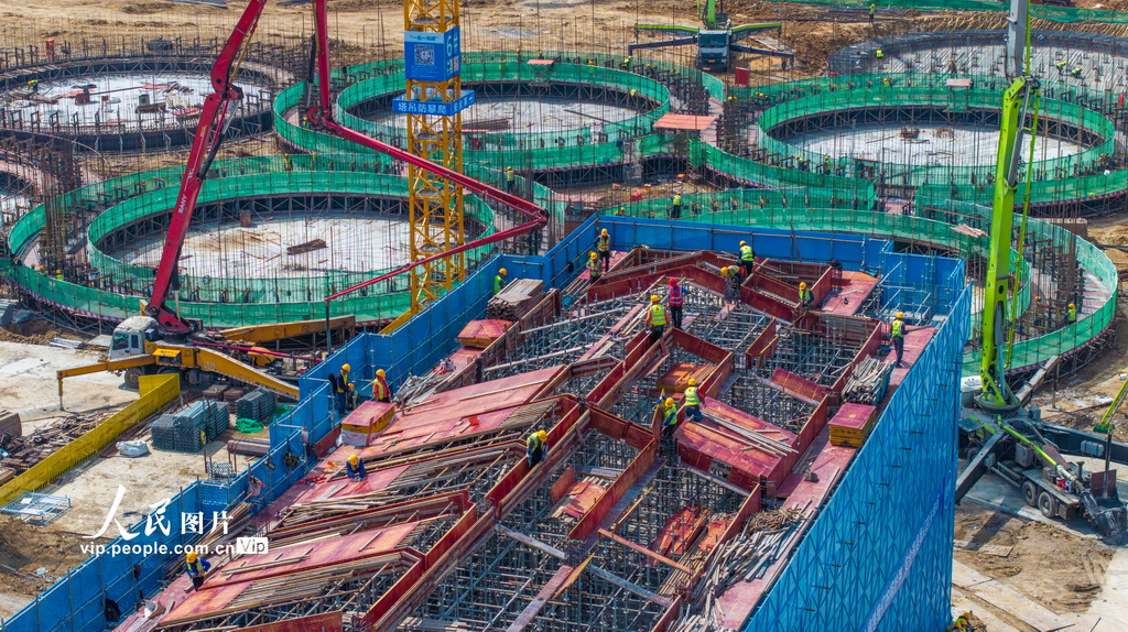 江苏泗洪：粮储工程建设正酣【4】