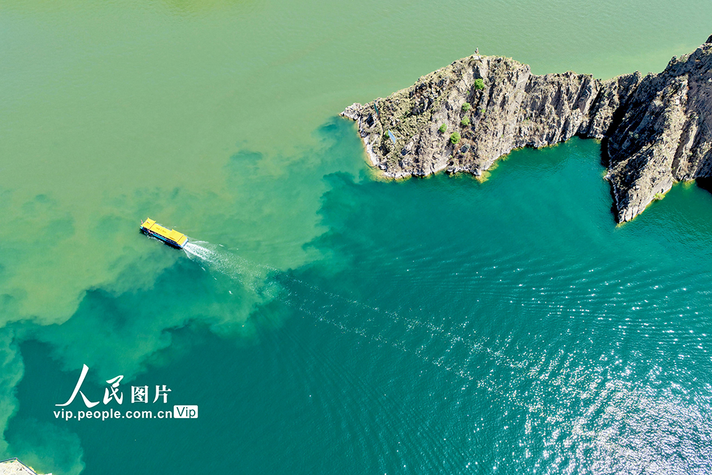 甘肃永靖：黄洮交汇 自成一景