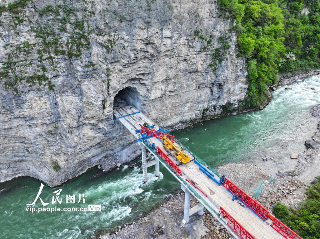 湖北恩施：姚家平水利枢纽工程建设如火如荼【5】