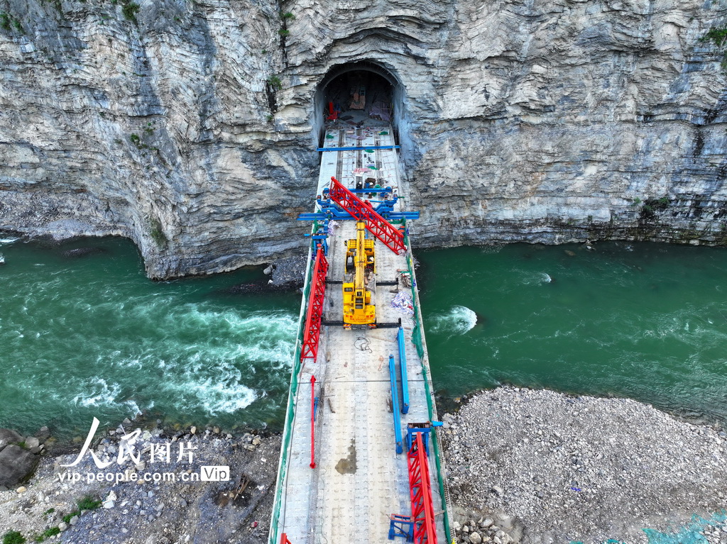 湖北恩施：姚家平水利樞紐工程建設如火如荼【6】