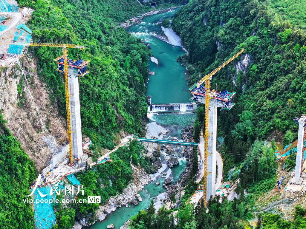 湖北恩施：姚家平水利枢纽工程建设如火如荼【7】