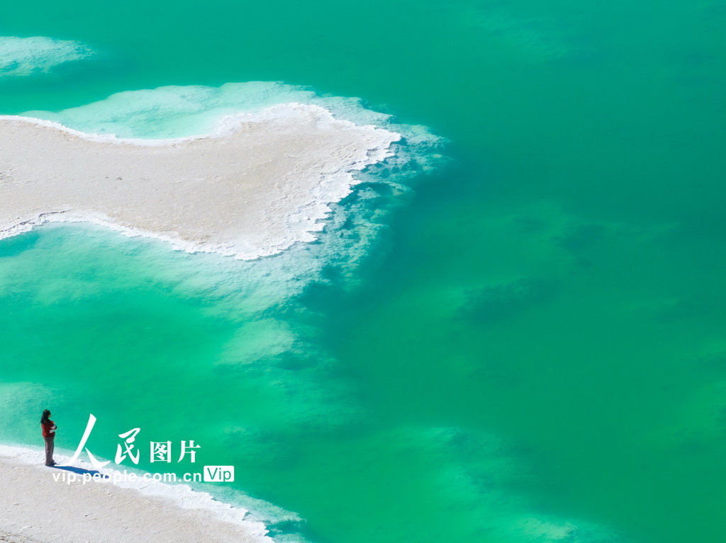 青海海西：大柴旦翡翠湖色彩斑斓美如画卷【5】