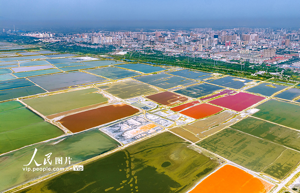 山西运城：七彩盐湖景如画【6】