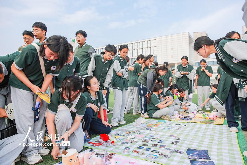 江蘇宿遷：校園跳蚤市場 讓閑置物品“活”起來【3】