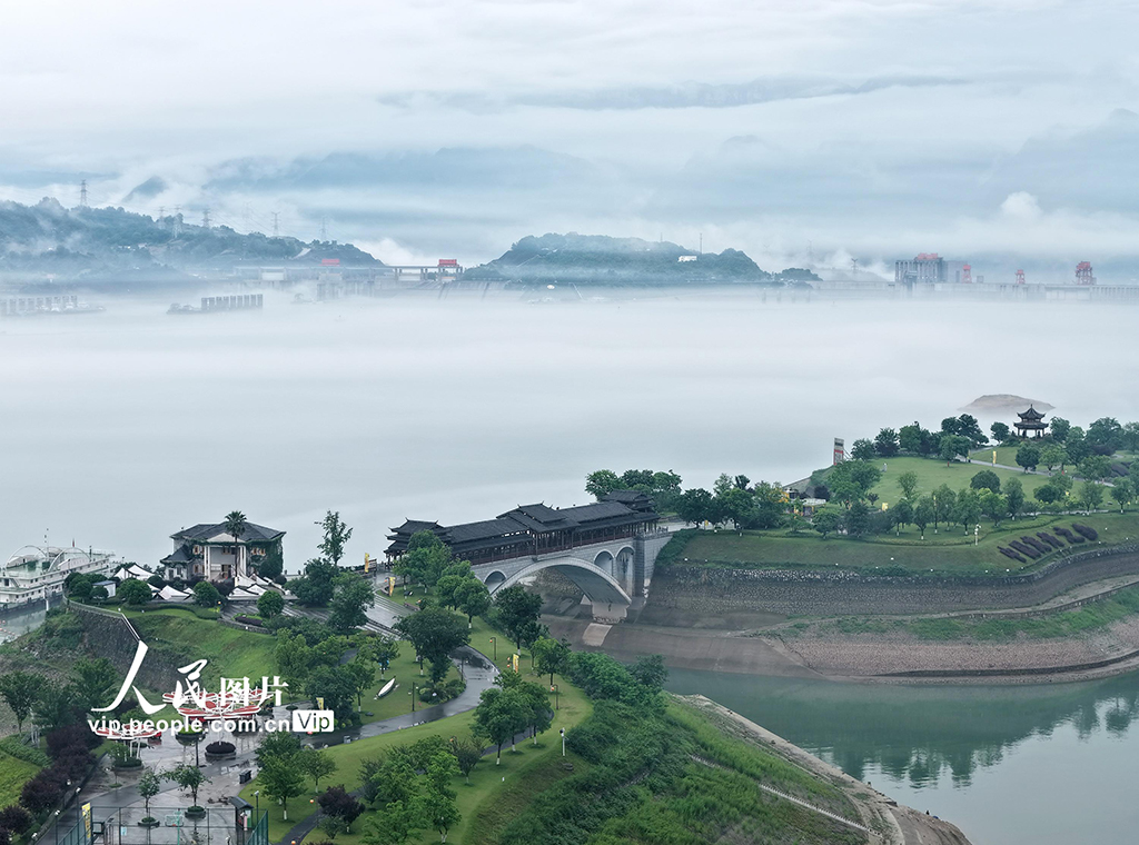 湖北宜昌：雲煙氤氳宛如畫卷【3】