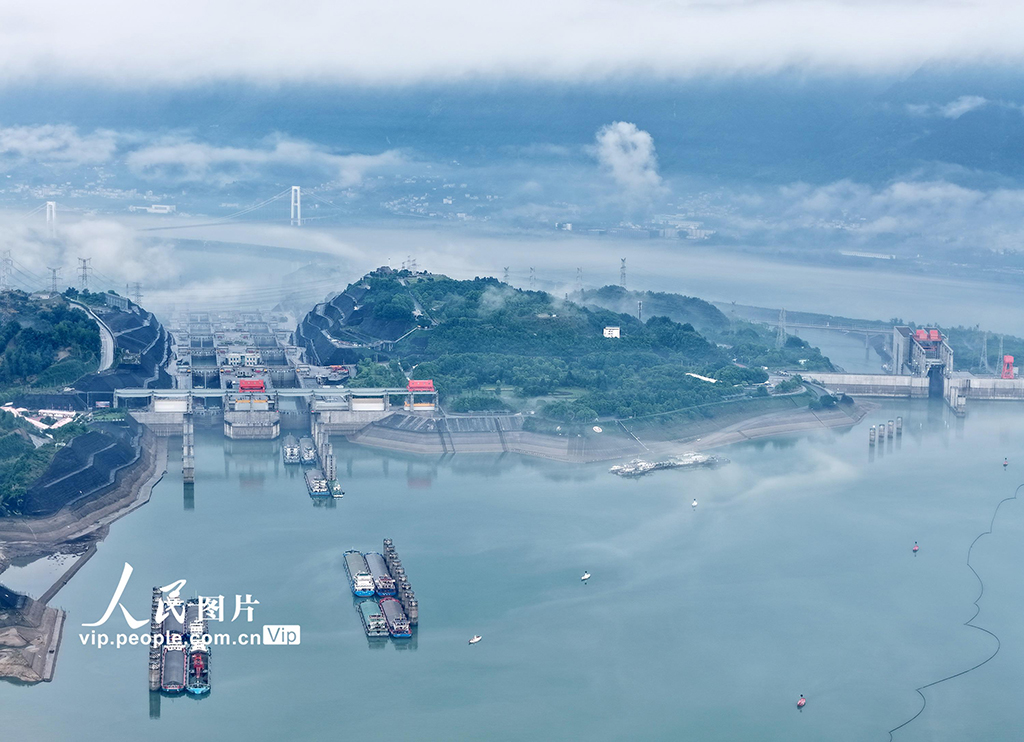 湖北宜昌：雲煙氤氳宛如畫卷【5】