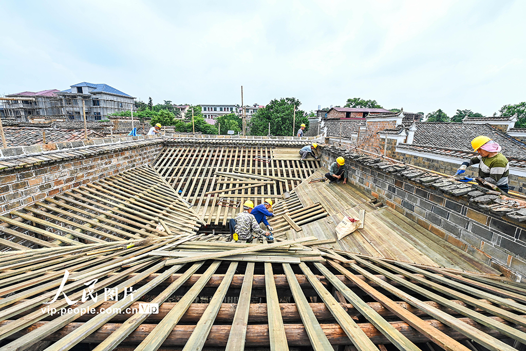 江西樟树：修缮古建筑 传承历史文脉【5】