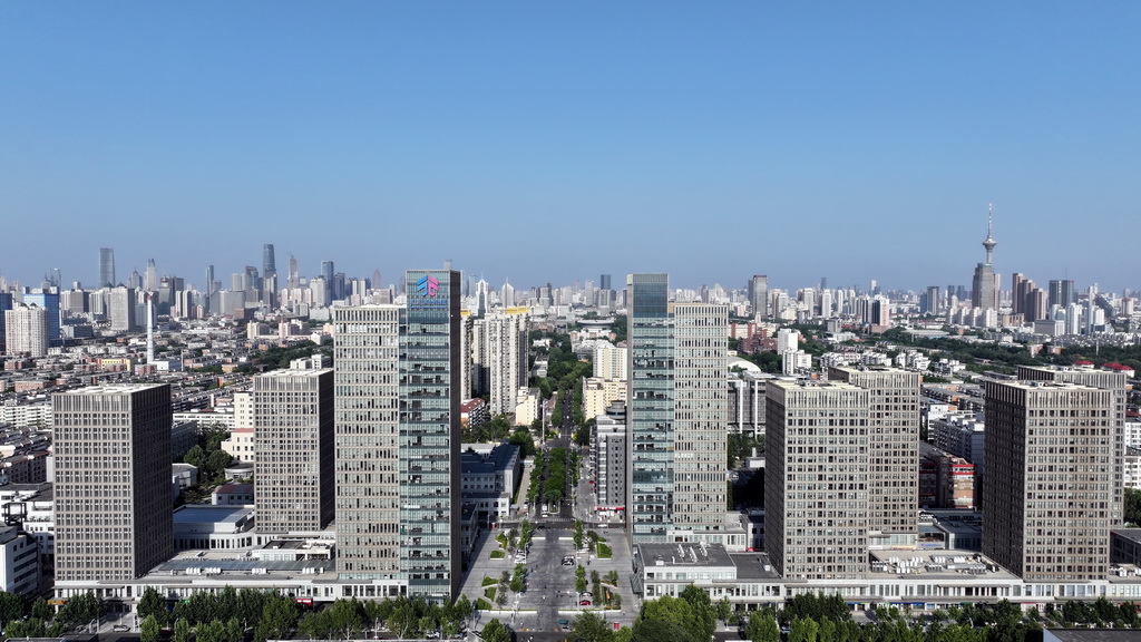 5月12日拍摄的天开园（无人机照片）。新华社记者 李然 摄