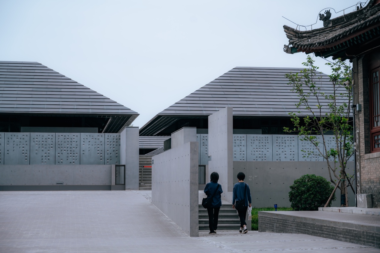 改扩建后的西安碑林博物馆巧妙融入现代建筑元素。邱活摄