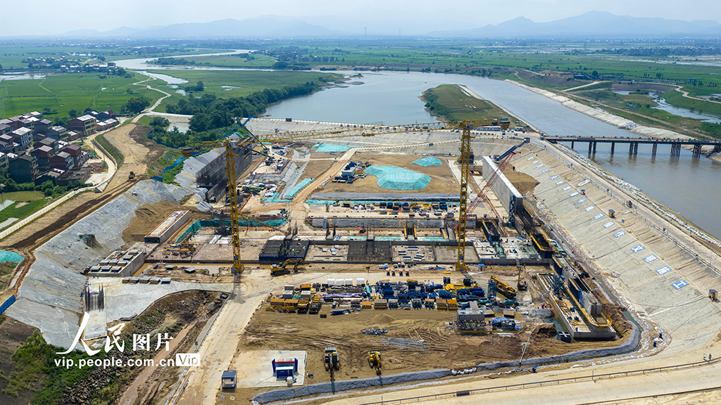江西樟树:重点水运工程建设正酣【3】