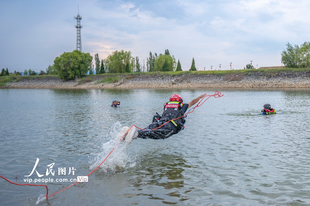 山西大同：实战训练筑牢防汛“安全堤”【3】