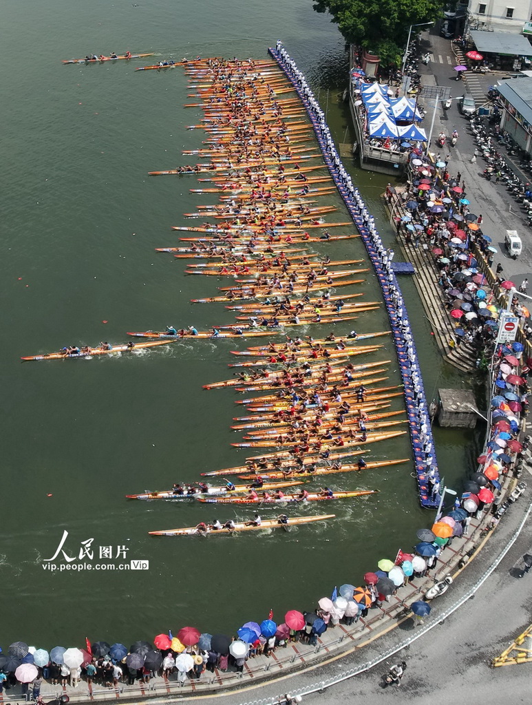 广东佛山：西樵五人龙舟锦标赛激情开桨【4】