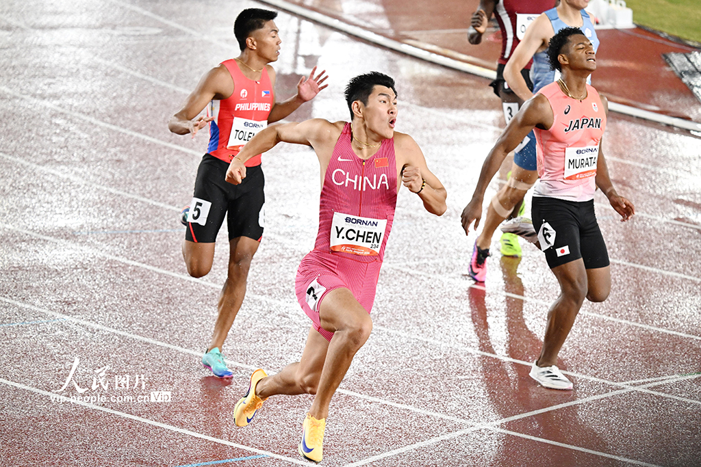 名古屋亞運會田徑男子110米欄陳圓將奪冠【3】