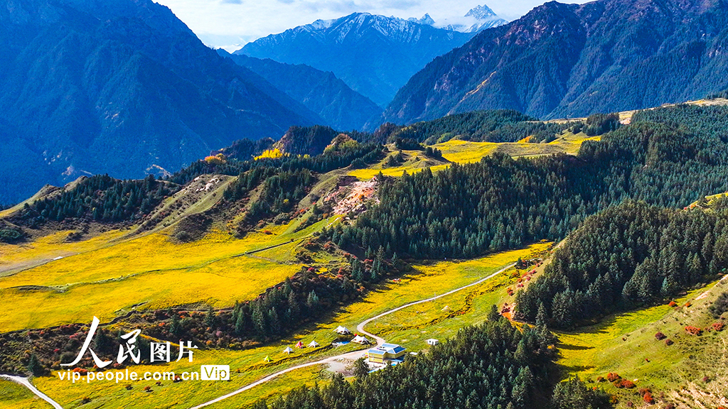 甘肃肃南：秋日祁连山风景如画【2】