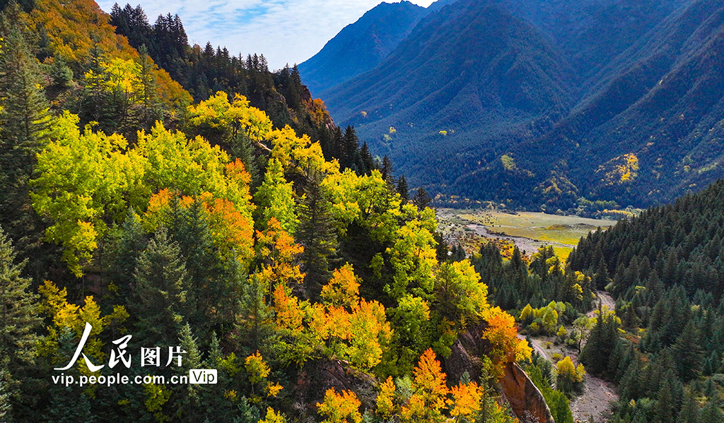 甘肃肃南：秋日祁连山风景如画【4】