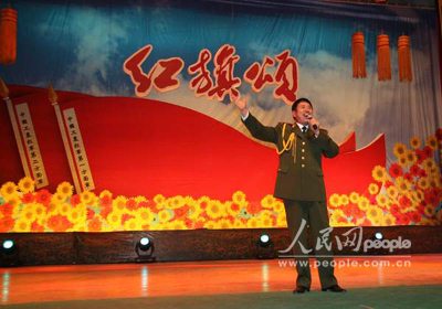 宁夏举行大型歌舞文艺晚会《红旗颂》 (8)