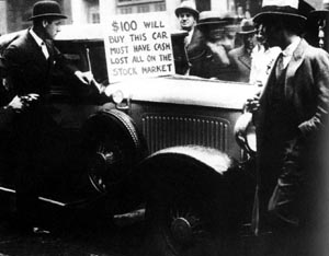 1929年10月24日 美国股市遭遇黑色星期四
