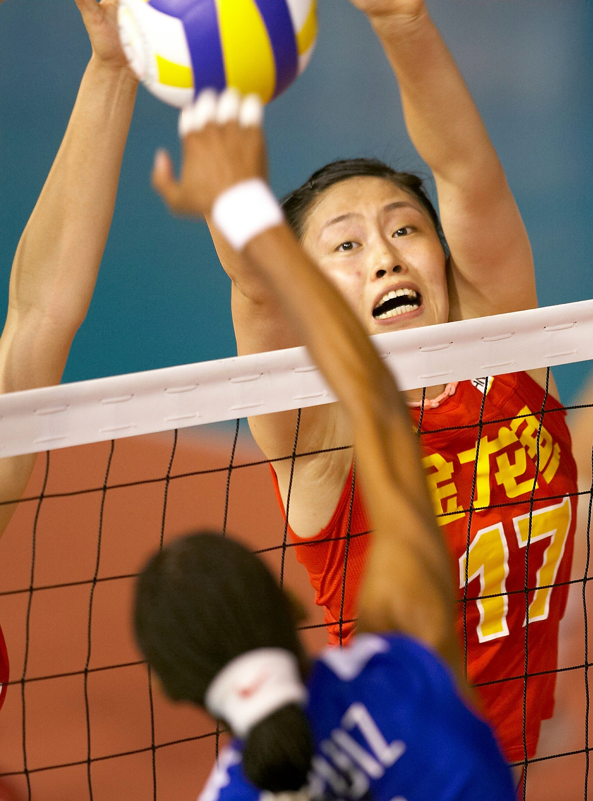 6月<em>10日</em>,<em>中国女排</em>队员马蕴雯