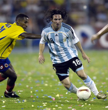 组图:美洲杯阿根廷胜哥伦比亚