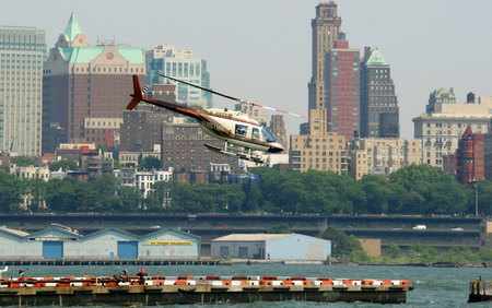 纽约曼哈顿旅游观光直升机恢复正常营运